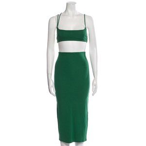 MICHAEL COSTELLO X REVOLVE AMIRA MIDI SKIRT